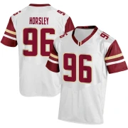 Men's Boston College Eagles Cam Horsley Football Jersey - Replica White