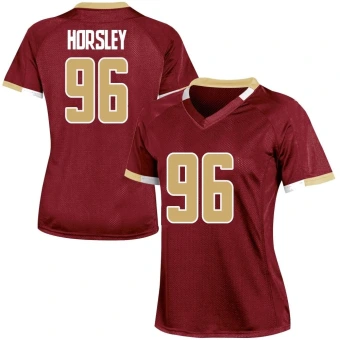 Women's Boston College Eagles Cam Horsley Maroon Team Color Jersey - Game